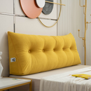 Luxury Chic Wedge HeadBoard Pillow | Backrest Reading Pillow, Dark Green / Small