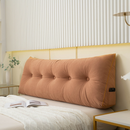 Luxury Chic Wedge HeadBoard Pillow | Backrest Reading Pillow, Dark Green / Small