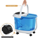 Shiatsu Foot Spa Bath Massager with Motorized Shiatsu Massage Balls and Adjustable Water Jets