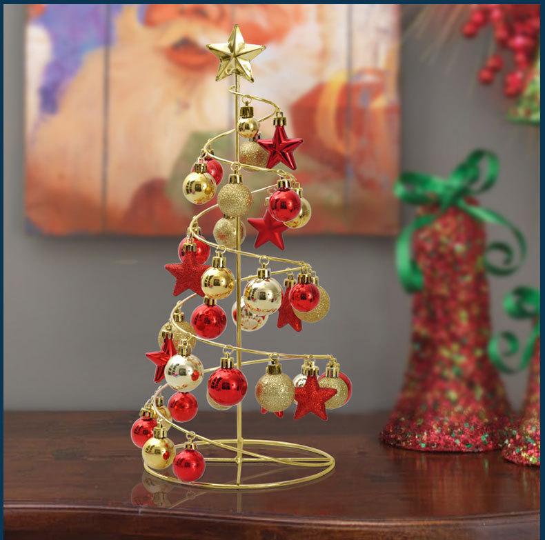 Miniature Christmas Tree with Ornaments