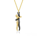 Hugging Couple Necklace - cafematernity