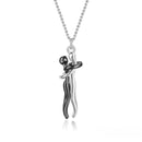 Hugging Couple Necklace - cafematernity