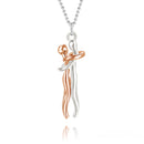 Hugging Couple Necklace - cafematernity