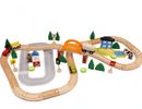 Wooden Track Toy Train Set - cafematernity