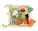Wooden Animals Puzzle Toy - cafematernity