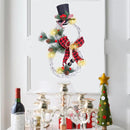Christmas Wreath Door Decor Garland - cafematernity