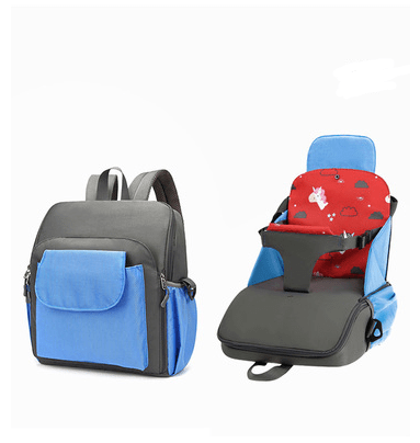 Diaper bag with Portable booster seat - cafematernity