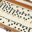 Wooden Dominoes Double Six Game - cafematernity