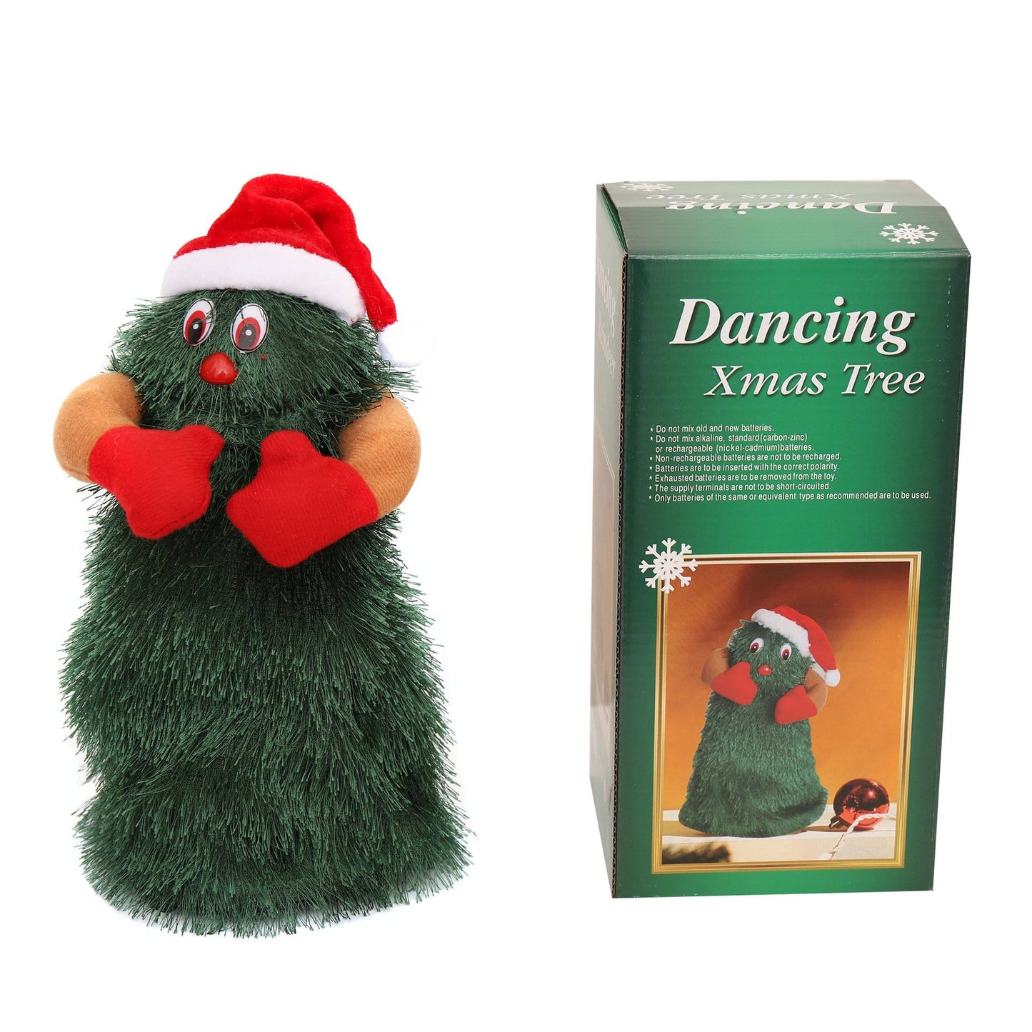 Dancing Christmas Tree Plush Toy - cafematernity
