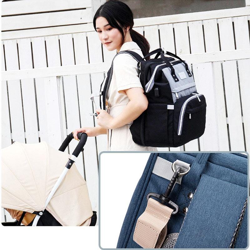 Convertible Diaper Bag Backpack - cafematernity