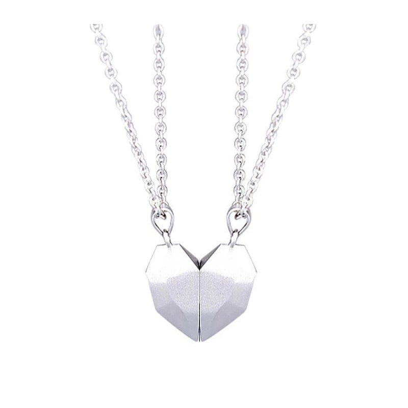 Magnetic Heart Couple Necklace