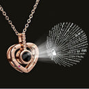 Silver Heart Necklace with box - cafematernity