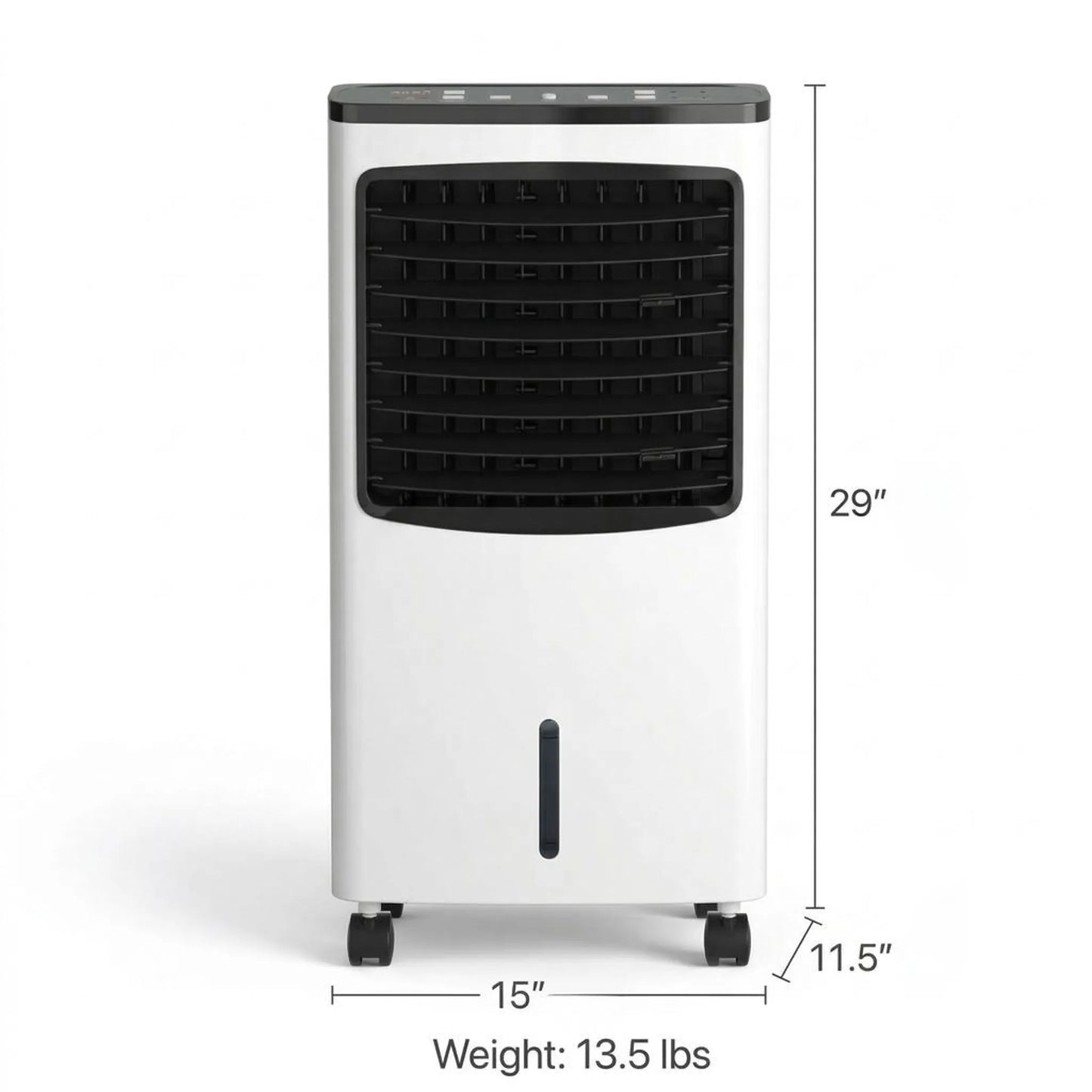 Portable Air Conditioner Windowless Stand Up Room Cooler AC Unit - White