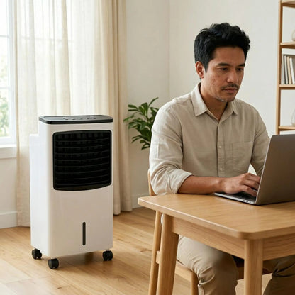 Portable Air Conditioner Windowless Stand Up Room Cooler AC Unit - White