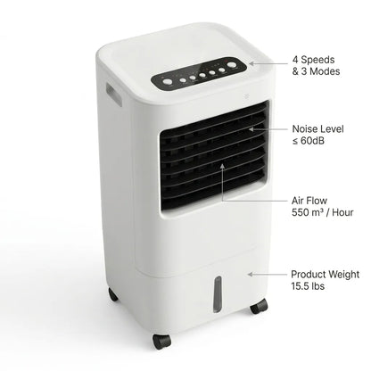 FrostAir™ 3-in-1 Portable Air Conditioner Windowless AC
