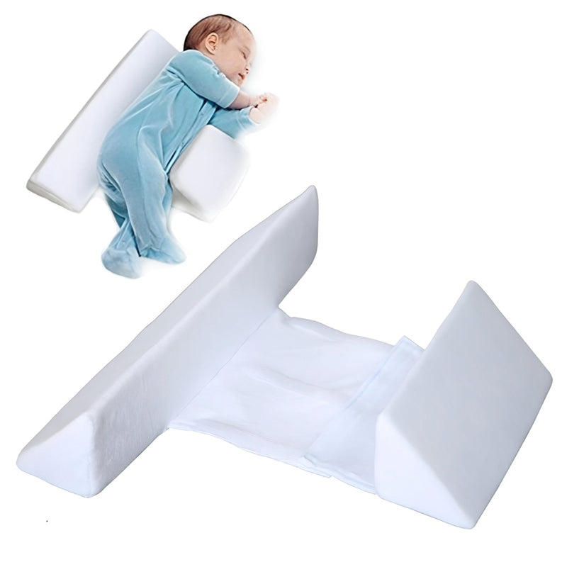 Baby Anti Roll Side Sleeper Positioner Wedge Pillow