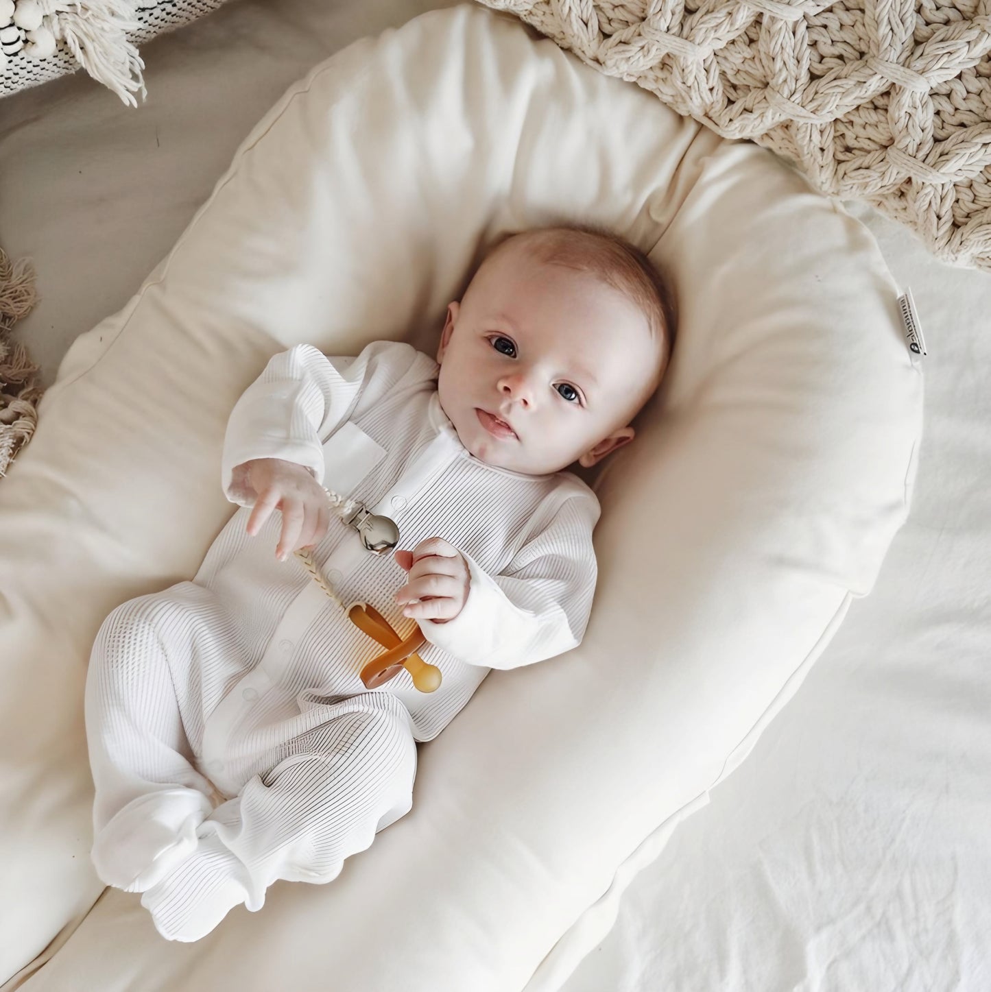 Cushioned Nest Sleep Pillow - Baby Sleep Pillow - Baby Lounger