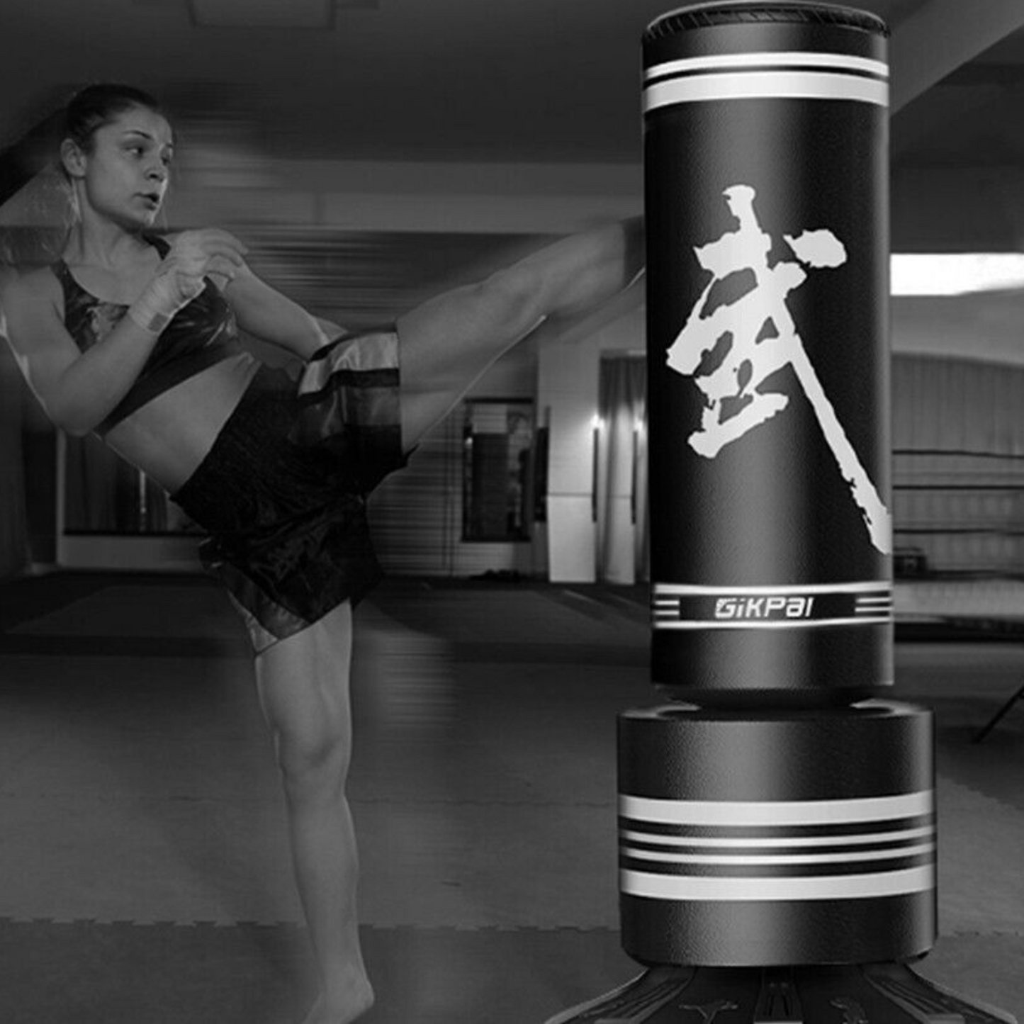 Heavy Duty Freestanding MMA Kick Boxing Cardio Training Punching Bag Set 67