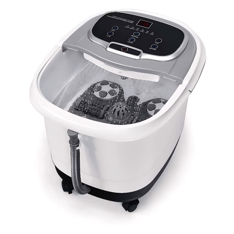 Shiatsu Foot Spa Bath Massager with Motorized Shiatsu Massage Balls and Adjustable Water Jets