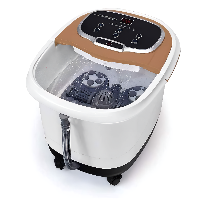 Shiatsu Foot Spa Bath Massager with Motorized Shiatsu Massage Balls and Adjustable Water Jets