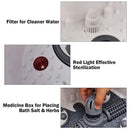 Shiatsu Foot Spa Bath Massager with Motorized Shiatsu Massage Balls and Adjustable Water Jets