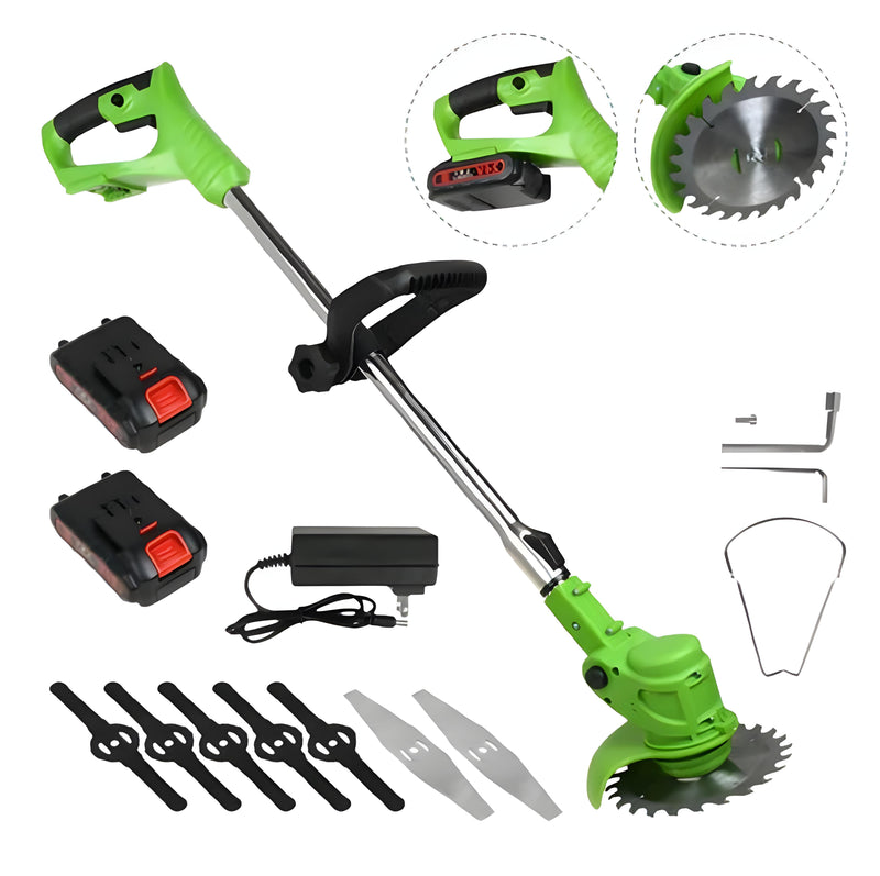 Powerful Electric Battery Operated Cordless Weed Eater / Grass Trimmer