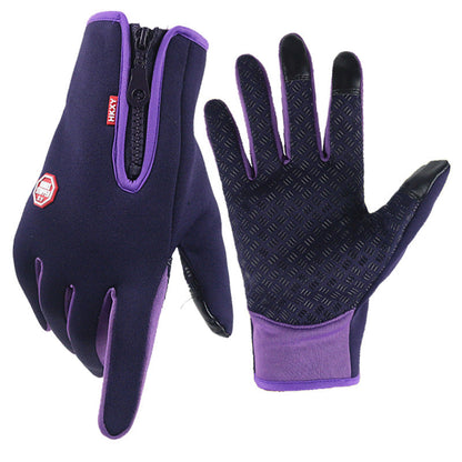 Ultra-Thin Thermal Gloves - Unisex Touch Screen Winter Fleece Gloves
