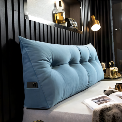Wedge Pillow - Large Headboard Pillow - Bed Wedge - Cushioned Pillow