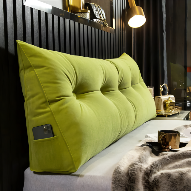 Wedge Pillow - Large Headboard Pillow - Bed Wedge - Cushioned Pillow