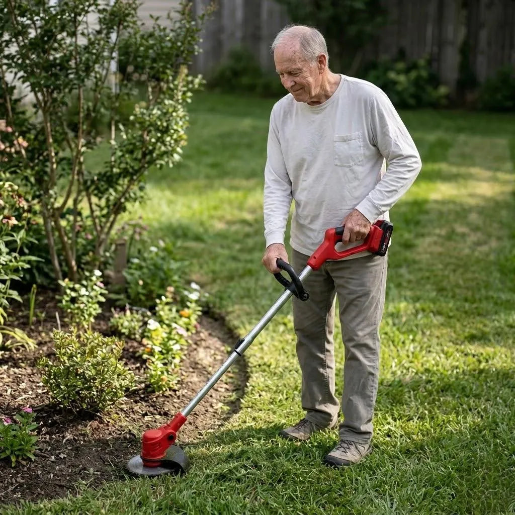 TerraCut™ Powerful Electric Battery Operated Cordless Weed Eater / Grass Trimmer