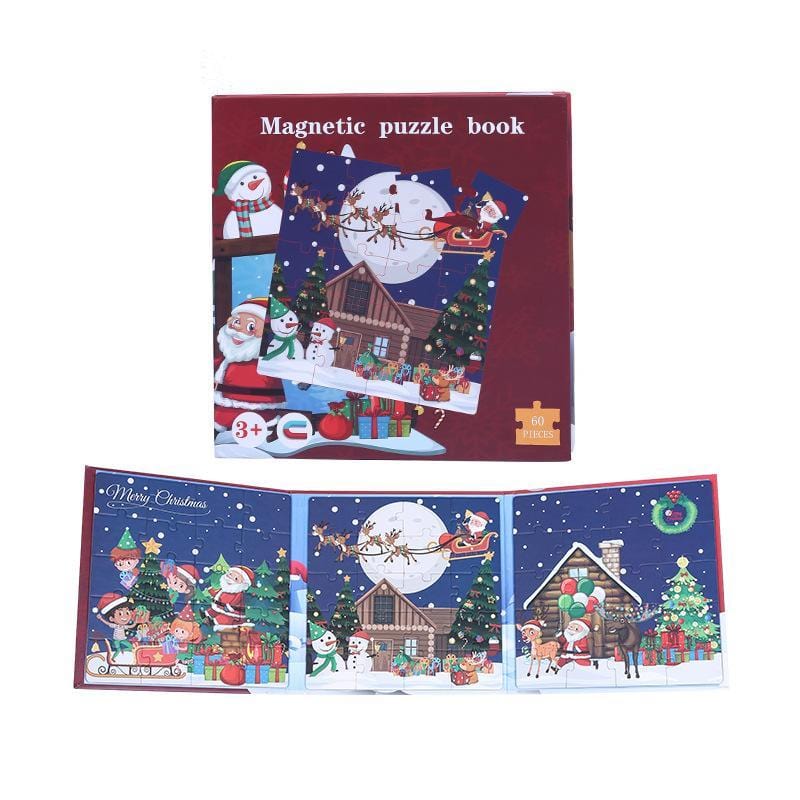 JIgsaw puzzle magnetic for christmas - cafematernity