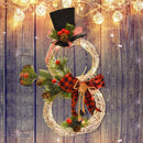 Christmas Wreath Door Decor Garland - cafematernity