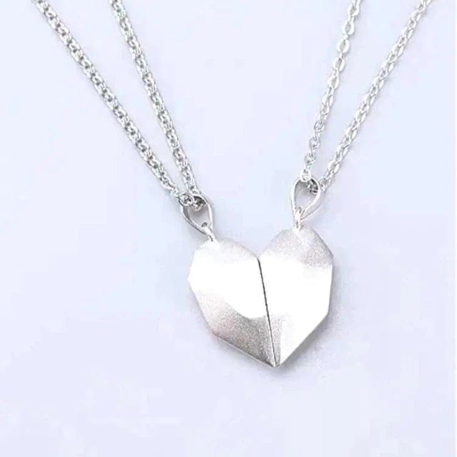 Magnetic Heart Couple Necklace - cafematernity
