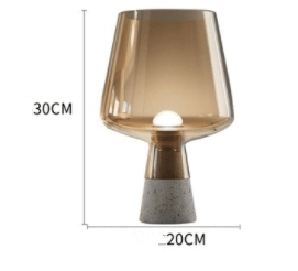 Wine Glass Table lamp - cafematernity