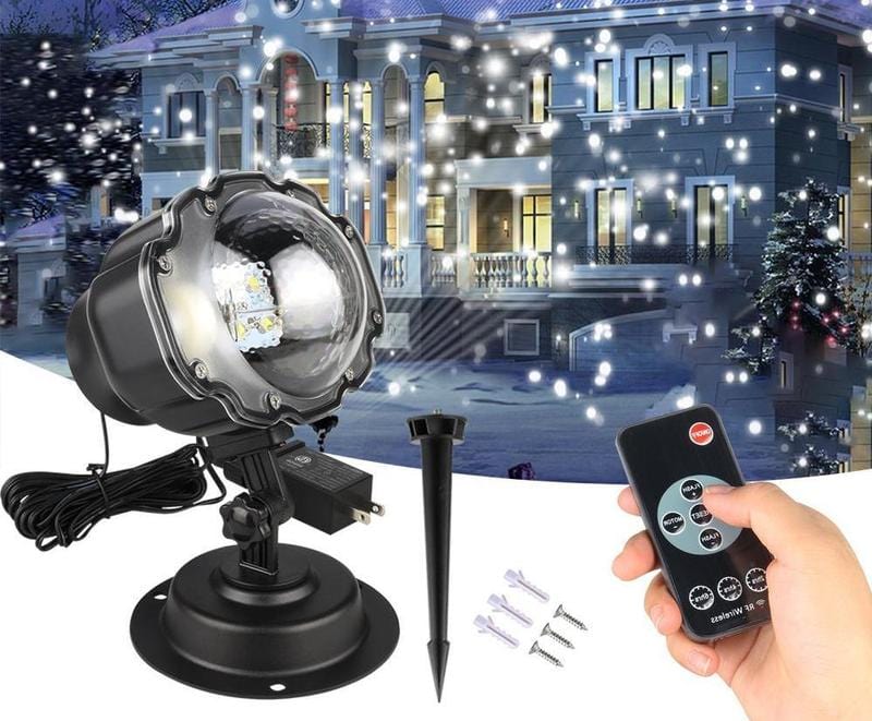 Christmas Projector Light Snow - cafematernity