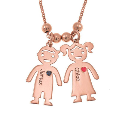 Personalized Custom kids Name Necklace - cafematernity