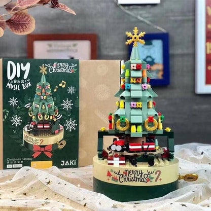 DIY Christmas Tree Building blocks with Music - cafematernity