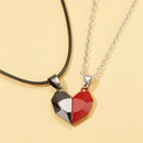 Magnetic Heart Couple Necklace - cafematernity