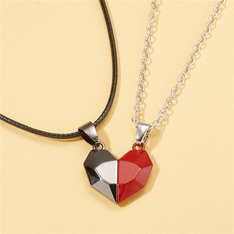 Korean Magnetic Heart Angel Pendant Necklace For Couples Fashionable Unisex  Jewelry For Parties And Gifts From Happytime101, $1.95 | DHgate.Com
