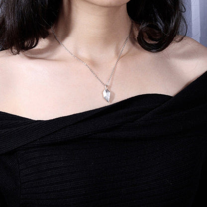 Magnetic Heart Couple Necklace - cafematernity