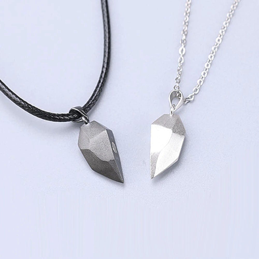 Magnetic Heart Couple Necklace - cafematernity