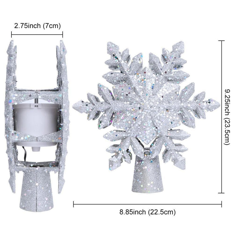 Christmas Tree Topper 3D Star - cafematernity