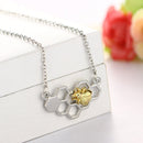 Honeycomb Bee Heart Necklace - cafematernity