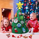 Christmas Crafts -kids 3D Christmas tree decoration - cafematernity