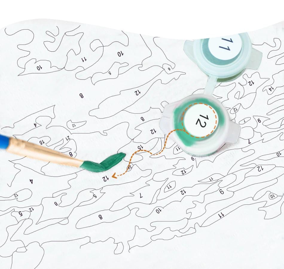 Paint By Numbers Unique Christmas Gift - cafematernity