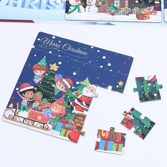 JIgsaw puzzle magnetic for christmas - cafematernity