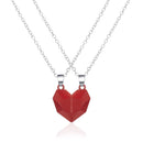 Magnetic Heart Couple Necklace - cafematernity