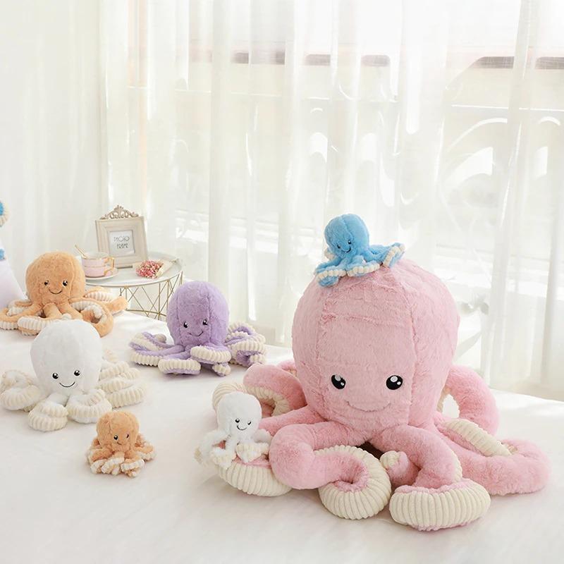 Giant octopus plush stuffed Animal - cafematernity