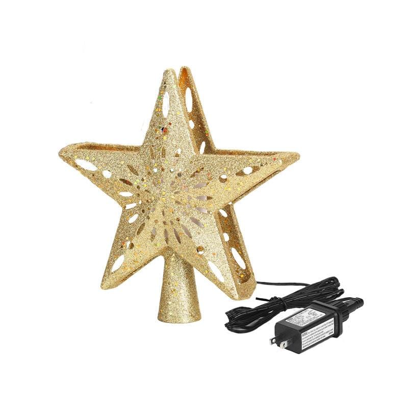 Christmas Tree Topper 3D Star - cafematernity