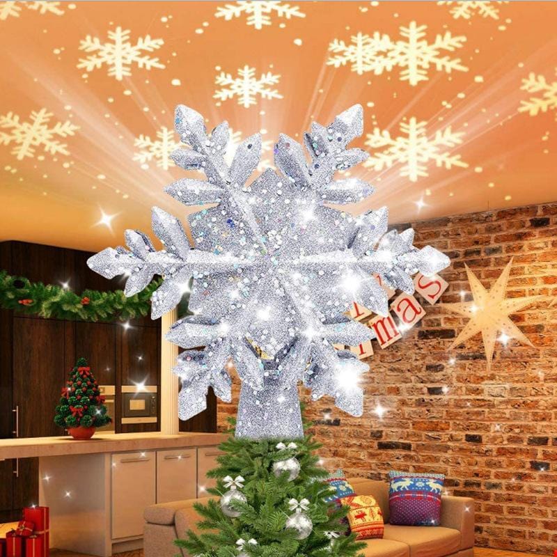 Christmas Tree Topper 3D Star - cafematernity